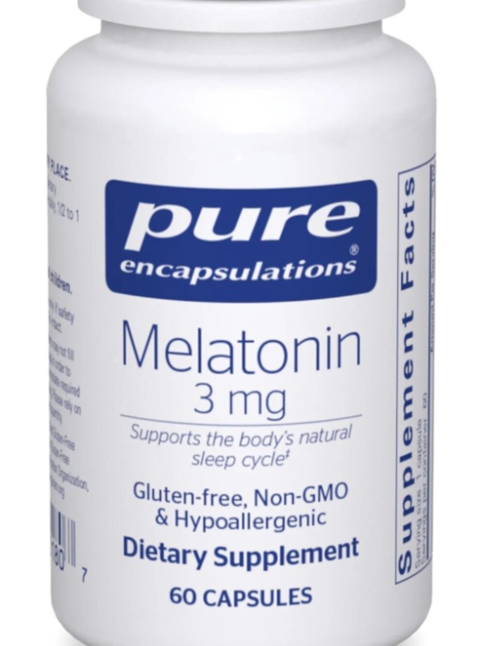 Pure Encapsulations Melatonin 3mg